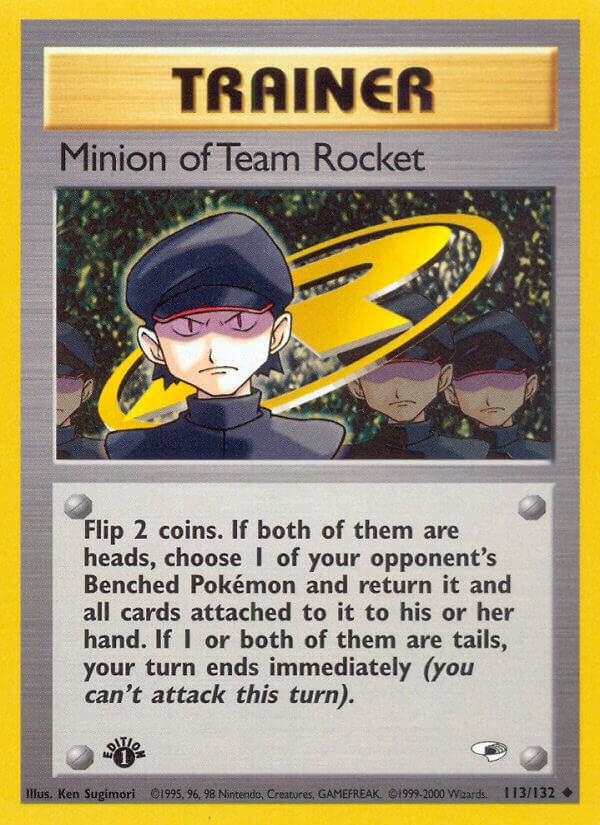 Minion of Team Rocket #113 - Pokemon Gym Heroes