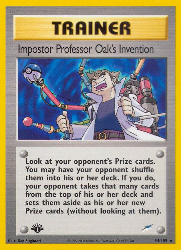 Imposter Professor Oak's Invention #94 - Pokemon Neo Destiny