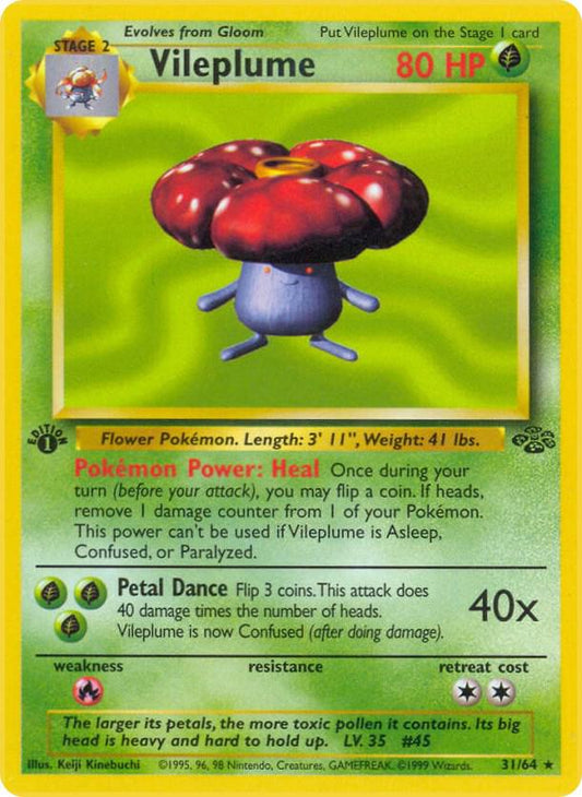 Vileplume #31 - Pokemon Jungle