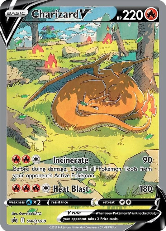 Charizard V #SWSH260 - Pokemon Promo