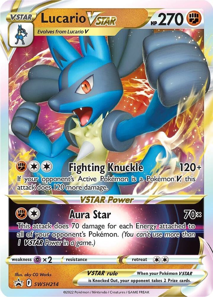 Lucario VStar #SWSH214 - Pokemon Promo