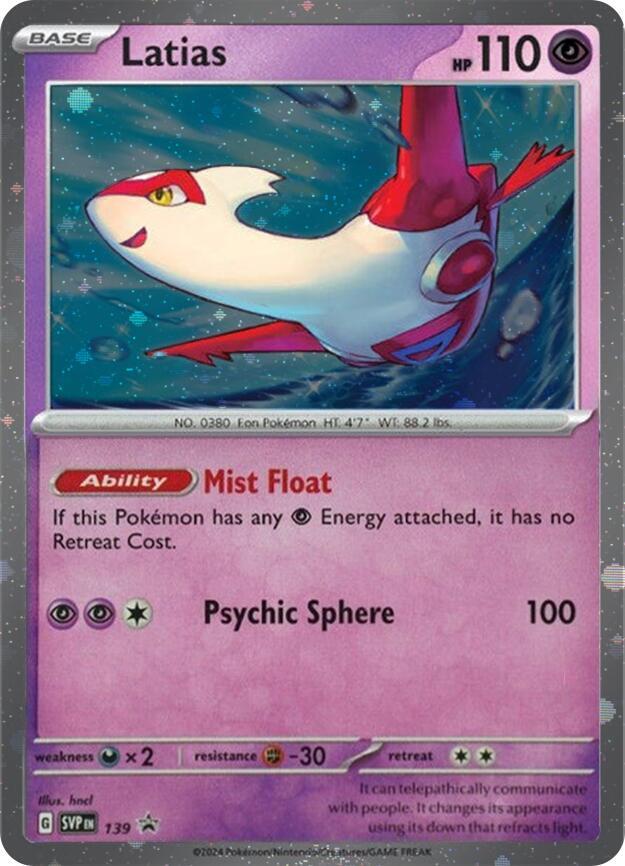 Latias [Holo] #139 - Pokemon Promo