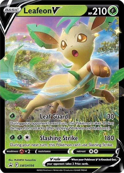 Leafeon V #SWSH194 - Pokemon Promo