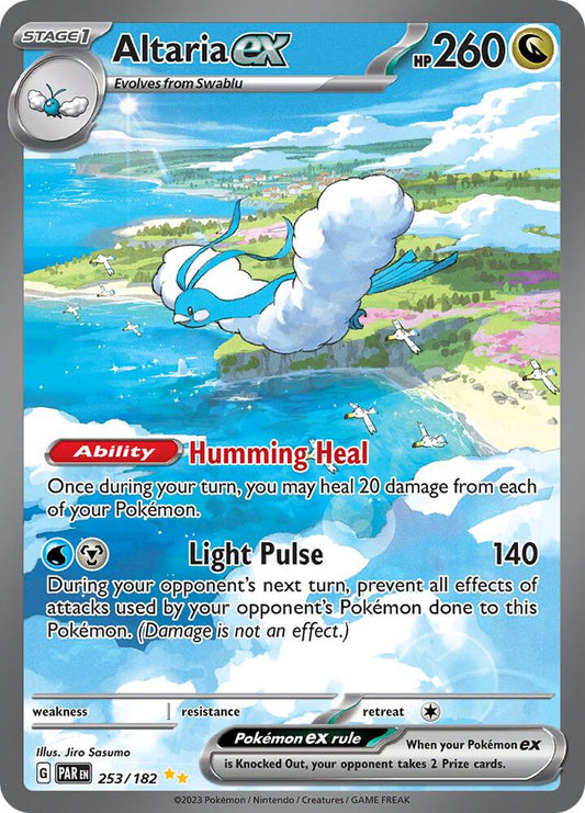 Altaria ex #253 - Pokemon Paradox Rift