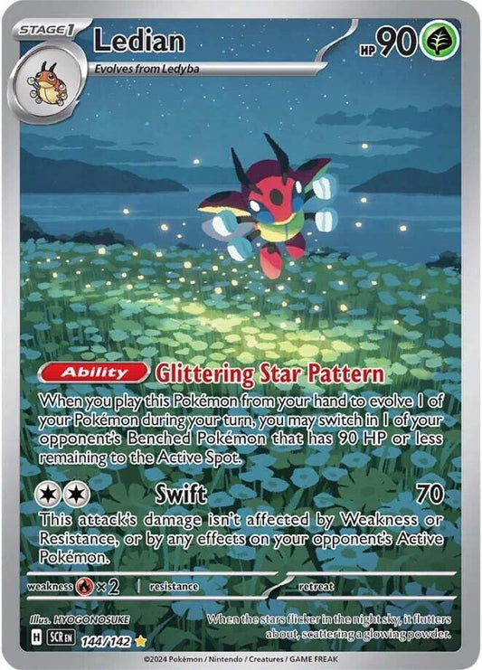 Ledian #144 - Pokemon Stellar Crown