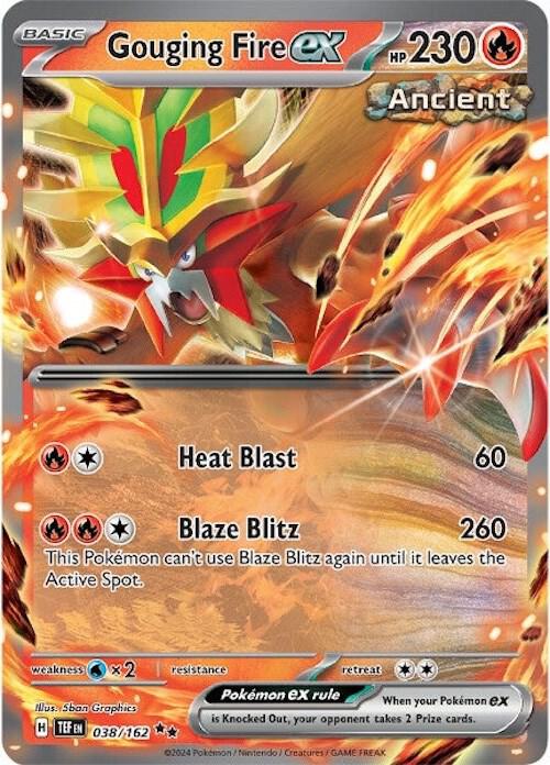 Gouging Fire ex #38 - Pokemon Temporal Forces