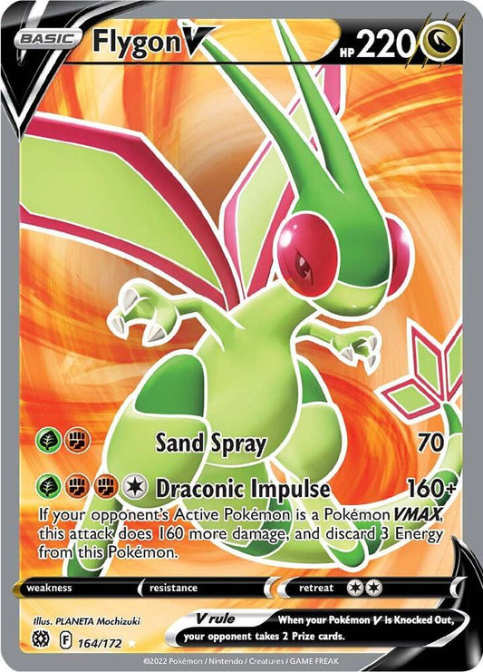 Flygon V #164 - Pokemon Brilliant Stars