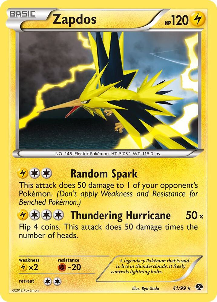 Zapdos #41 - Pokemon Next Destinies