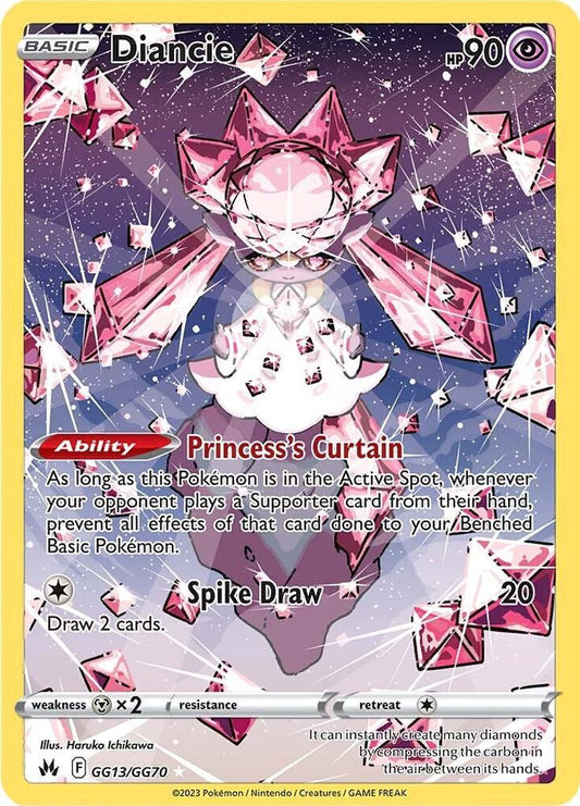 Diancie #GG13 - Pokemon Crown Zenith