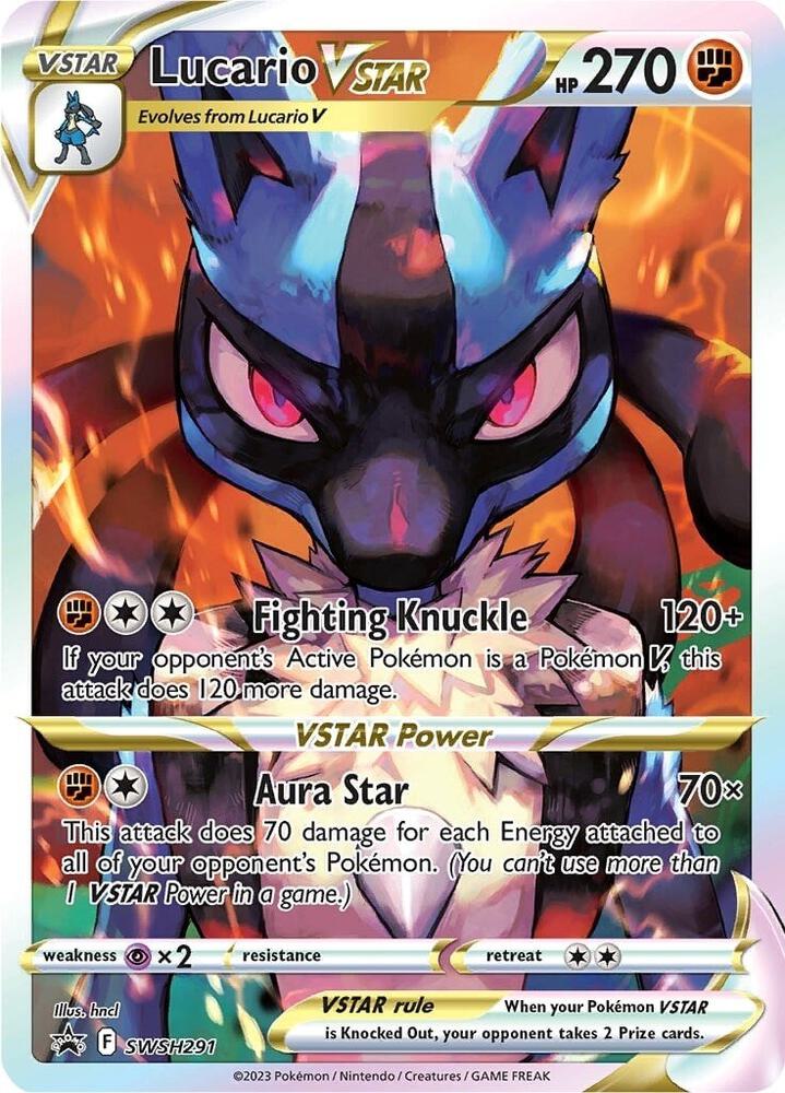 Lucario VSTAR #SWSH291 - Pokemon Promo