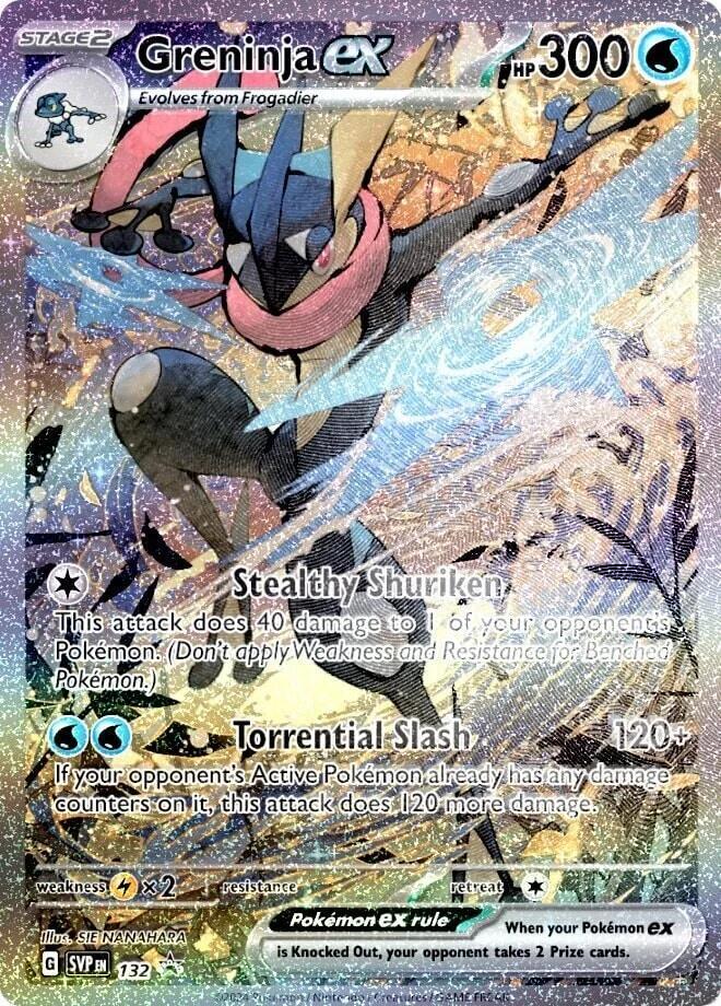 Greninja Ex #132 - Pokemon Promo